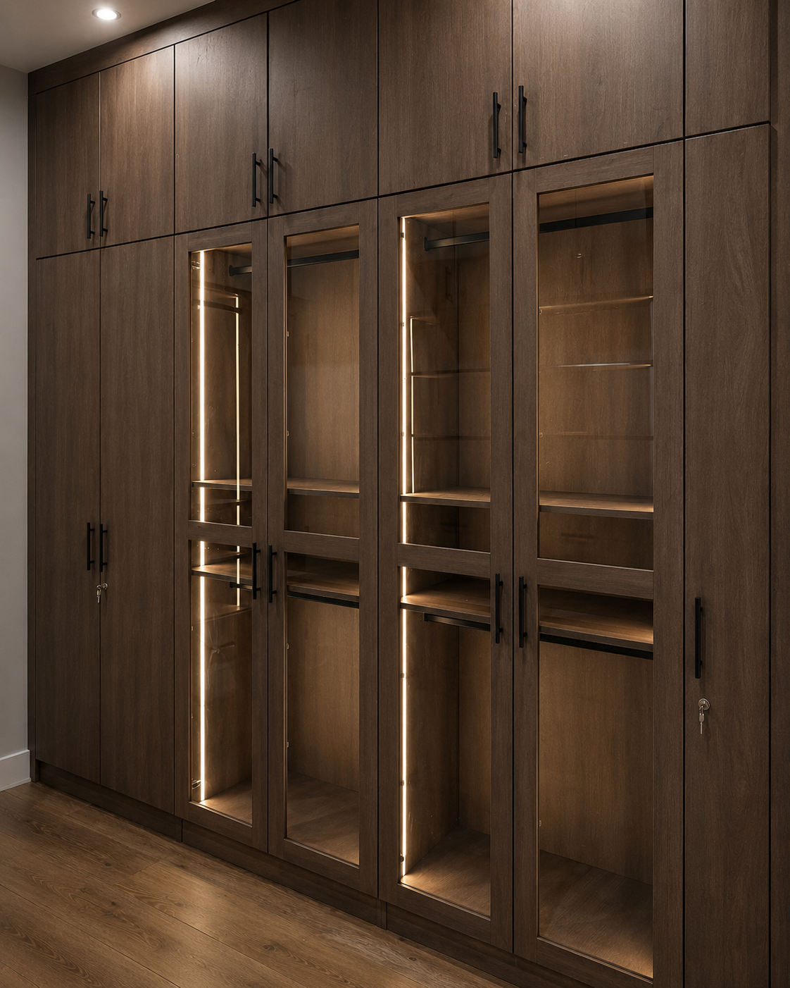Completed clozy closet installation